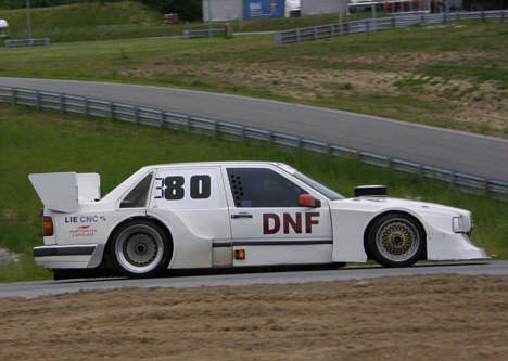 Christian Nilsens voldsomme Volvo V8 racer.